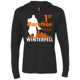 T-Shirts Vintage Black / X-Small First marathon Triblend Long Sleeve Hoodie Tee