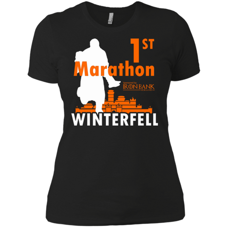 T-Shirts Black / X-Small First marathon Women's Premium T-Shirt