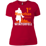 T-Shirts Red / X-Small First marathon Women's Premium T-Shirt