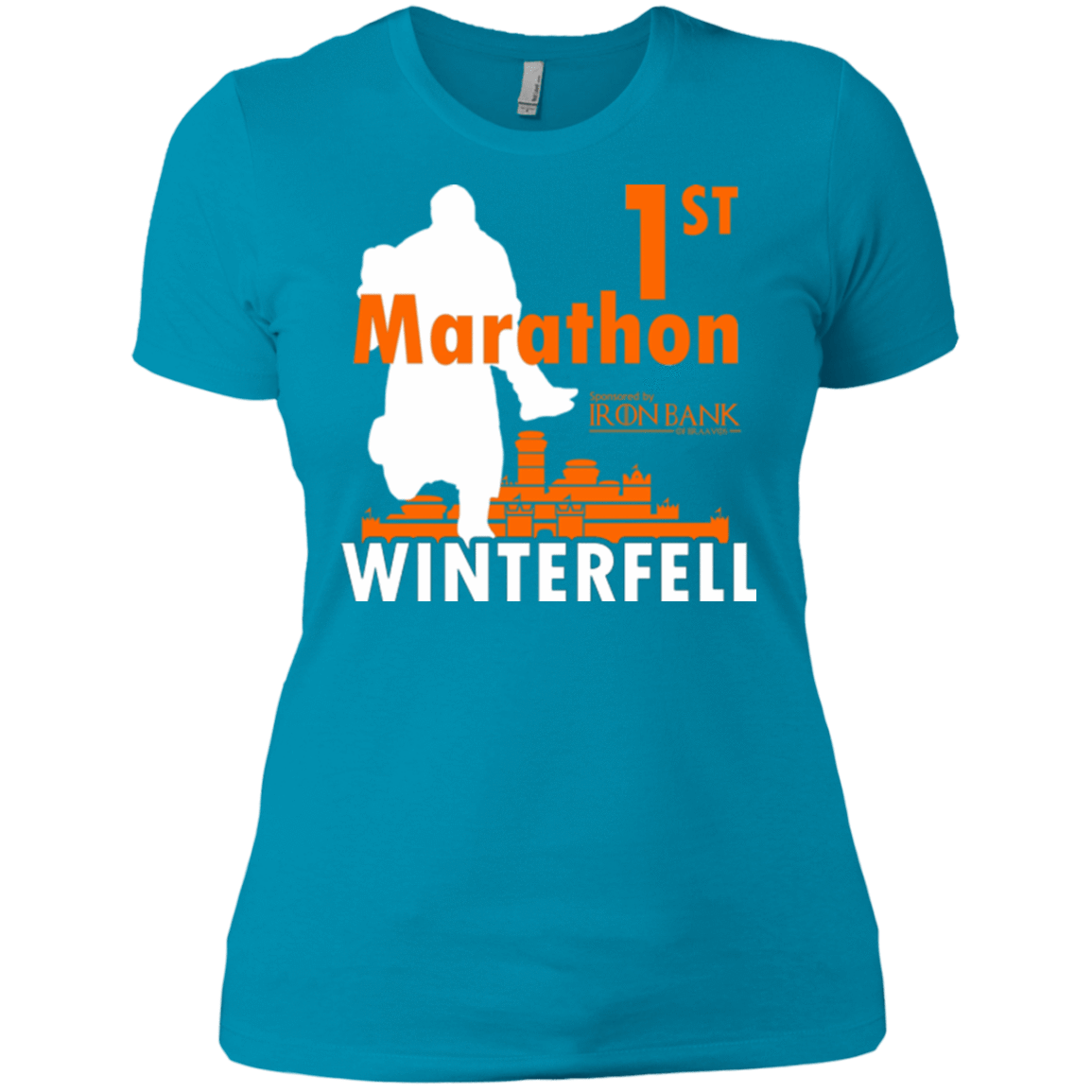 T-Shirts Turquoise / X-Small First marathon Women's Premium T-Shirt