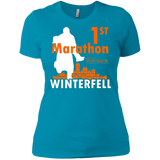 T-Shirts Turquoise / X-Small First marathon Women's Premium T-Shirt