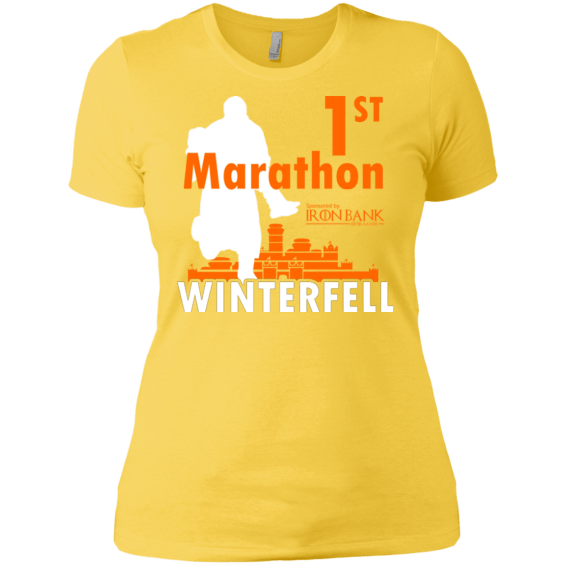 T-Shirts Vibrant Yellow / X-Small First marathon Women's Premium T-Shirt