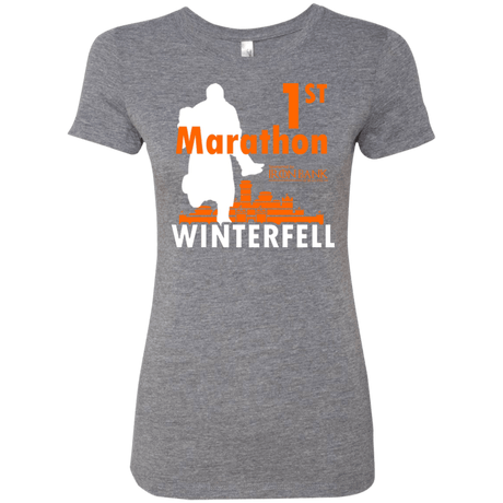 T-Shirts Premium Heather / Small First marathon Women's Triblend T-Shirt