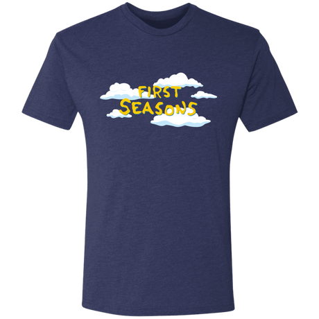 T-Shirts Vintage Navy / S First Seasons Men's Triblend T-Shirt