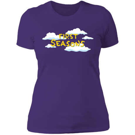 T-Shirts Purple Rush/ / S First Seasons Women's Premium T-Shirt