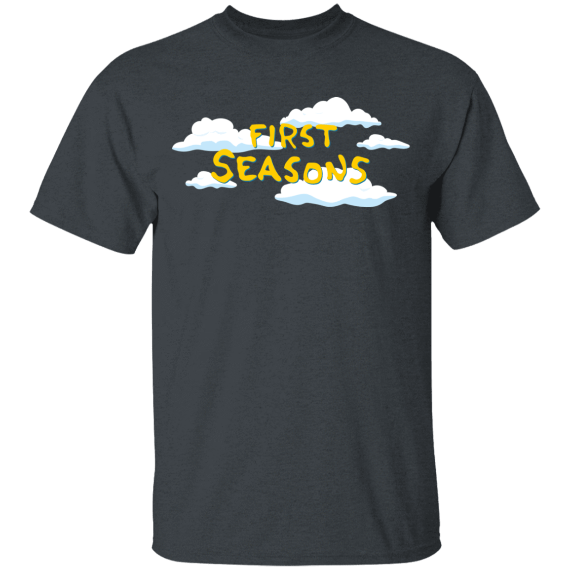 T-Shirts Dark Heather / YXS First Seasons Youth T-Shirt