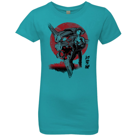 T-Shirts Tahiti Blue / YXS First Unit Girls Premium T-Shirt