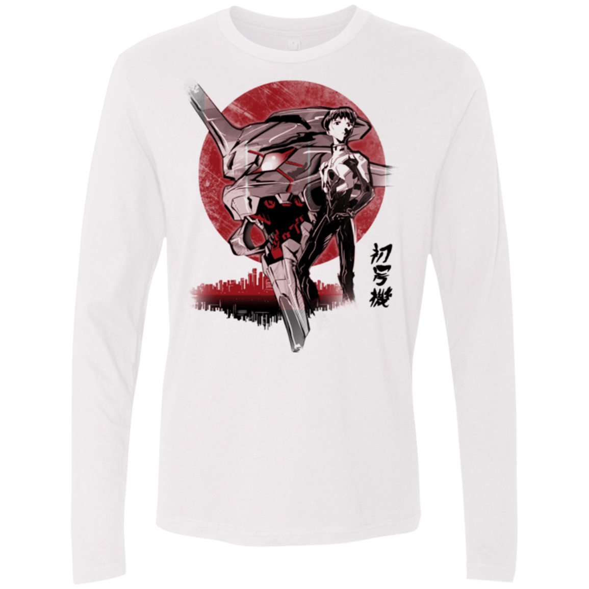 T-Shirts White / Small First Unit Men's Premium Long Sleeve