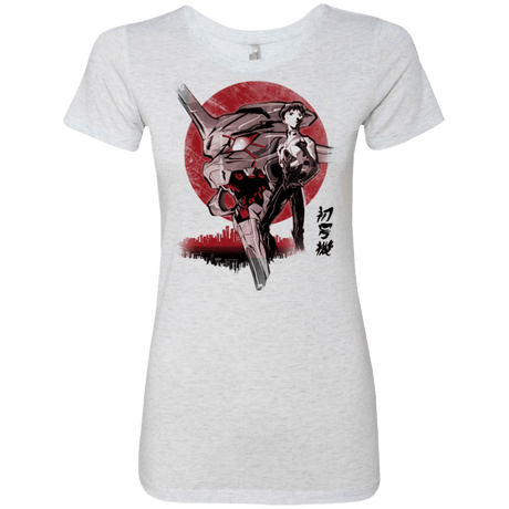 T-Shirts Heather White / Small First Unit Women's Triblend T-Shirt