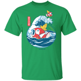 T-Shirts Irish Green / S Fish Bowl Wave T-Shirt