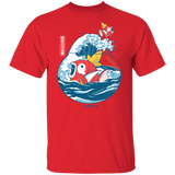 T-Shirts Red / S Fish Bowl Wave T-Shirt