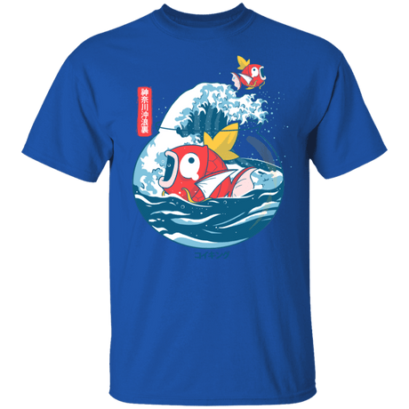 T-Shirts Royal / YXS Fish Bowl Wave Youth T-Shirt