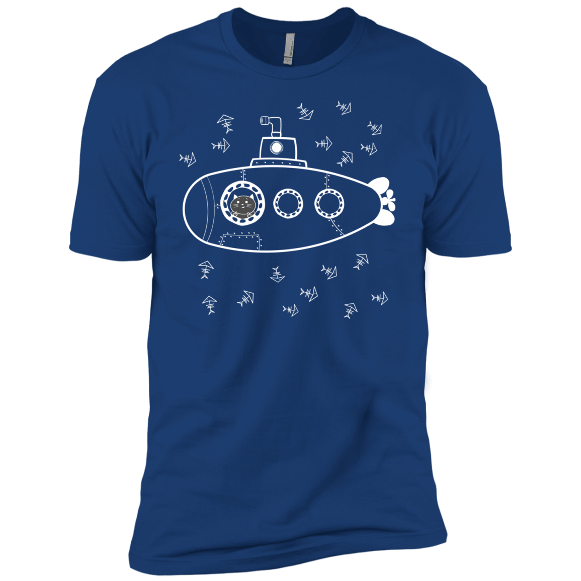 T-Shirts Royal / YXS Fish Watching Boys Premium T-Shirt