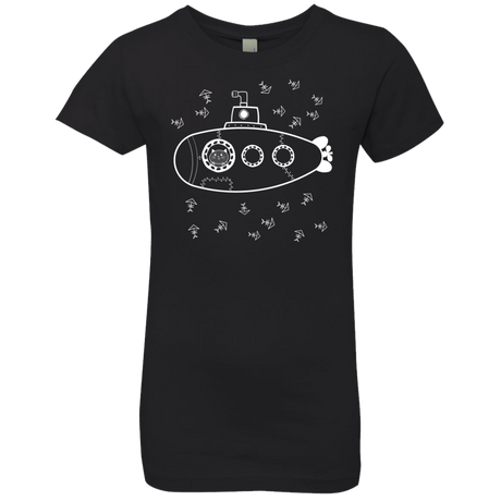 T-Shirts Black / YXS Fish Watching Girls Premium T-Shirt