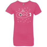T-Shirts Hot Pink / YXS Fish Watching Girls Premium T-Shirt
