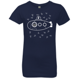 T-Shirts Midnight Navy / YXS Fish Watching Girls Premium T-Shirt