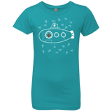 T-Shirts Tahiti Blue / YXS Fish Watching Girls Premium T-Shirt