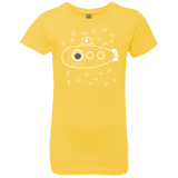 T-Shirts Vibrant Yellow / YXS Fish Watching Girls Premium T-Shirt