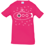 T-Shirts Hot Pink / 6 Months Fish Watching Infant Premium T-Shirt