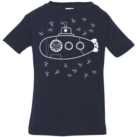 T-Shirts Navy / 6 Months Fish Watching Infant Premium T-Shirt