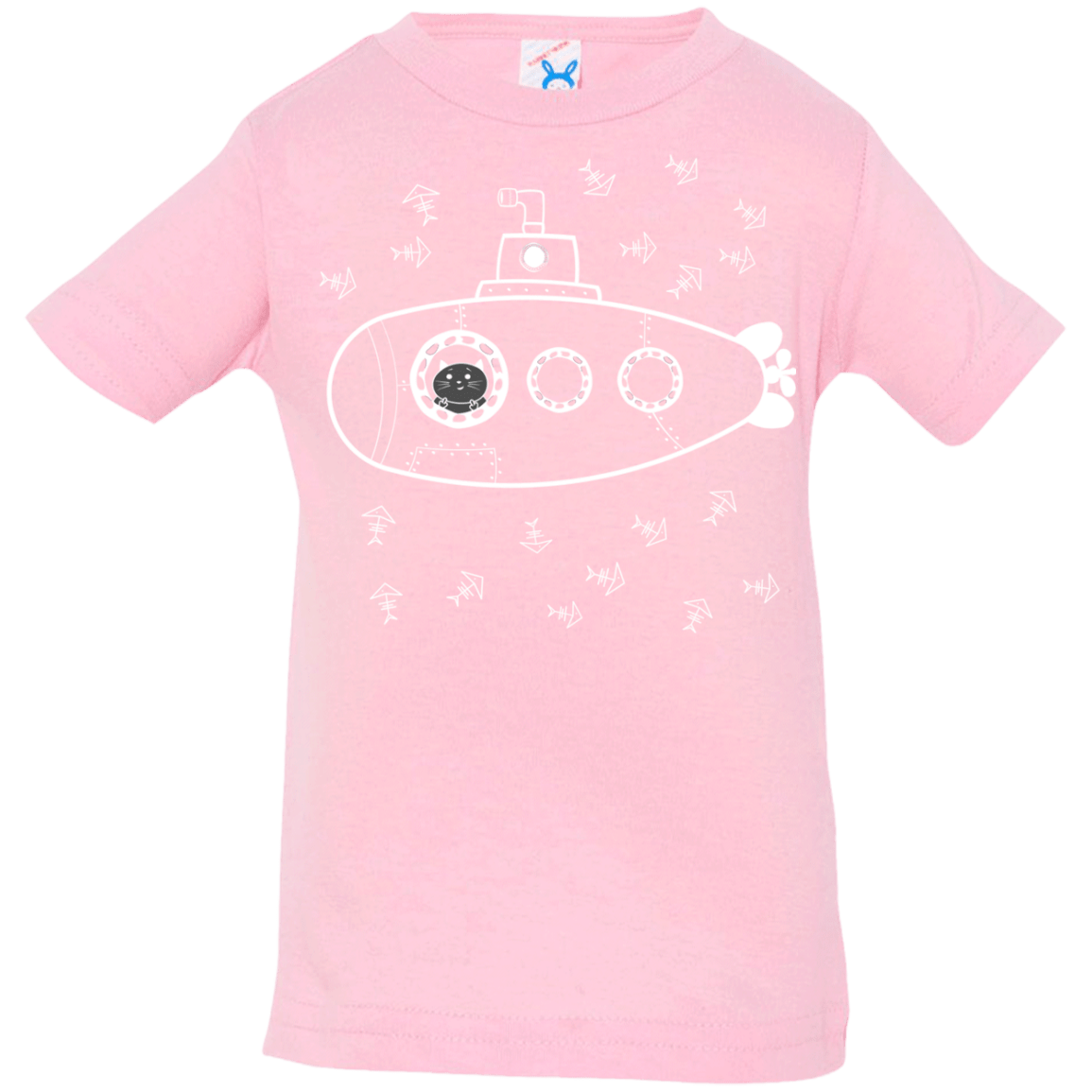 T-Shirts Pink / 6 Months Fish Watching Infant Premium T-Shirt
