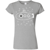 T-Shirts Sport Grey / S Fish Watching Junior Slimmer-Fit T-Shirt