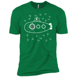 T-Shirts Kelly Green / X-Small Fish Watching Men's Premium T-Shirt