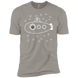 T-Shirts Light Grey / X-Small Fish Watching Men's Premium T-Shirt