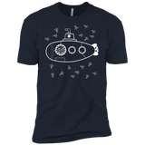 T-Shirts Midnight Navy / X-Small Fish Watching Men's Premium T-Shirt