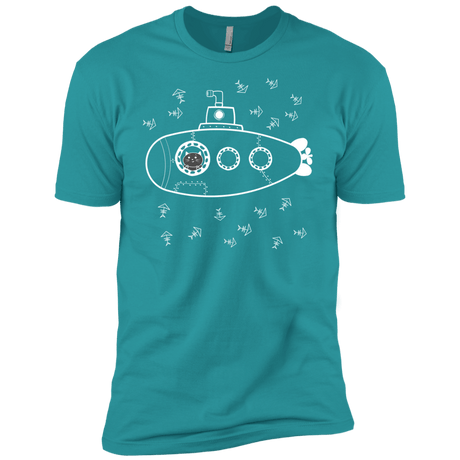 T-Shirts Tahiti Blue / X-Small Fish Watching Men's Premium T-Shirt