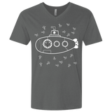T-Shirts Heavy Metal / X-Small Fish Watching Men's Premium V-Neck