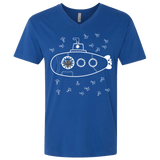 T-Shirts Royal / X-Small Fish Watching Men's Premium V-Neck
