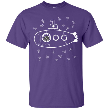 T-Shirts Purple / S Fish Watching T-Shirt