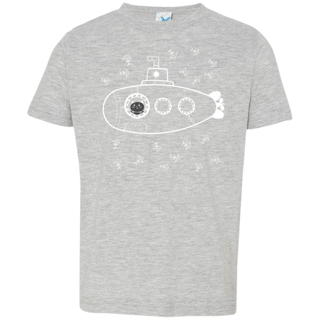 T-Shirts Heather Grey / 2T Fish Watching Toddler Premium T-Shirt