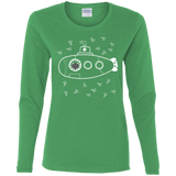 T-Shirts Irish Green / S Fish Watching Women's Long Sleeve T-Shirt