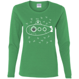 T-Shirts Irish Green / S Fish Watching Women's Long Sleeve T-Shirt