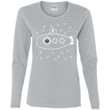 T-Shirts Sport Grey / S Fish Watching Women's Long Sleeve T-Shirt