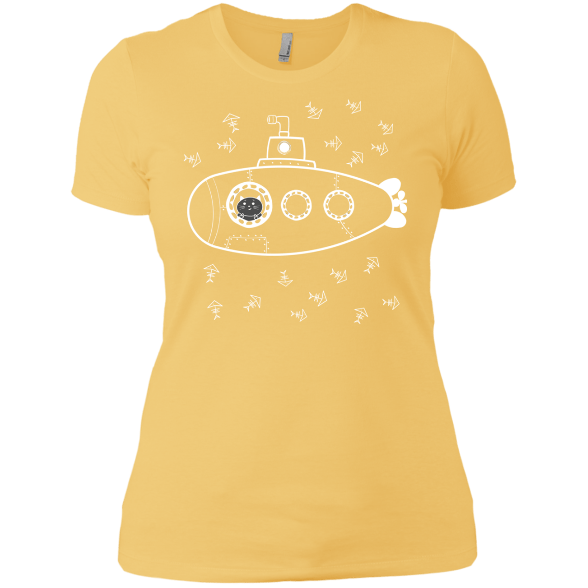 T-Shirts Banana Cream/ / X-Small Fish Watching Women's Premium T-Shirt