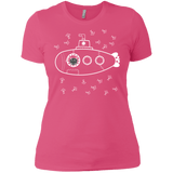 T-Shirts Hot Pink / X-Small Fish Watching Women's Premium T-Shirt