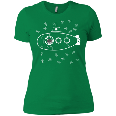 T-Shirts Kelly Green / X-Small Fish Watching Women's Premium T-Shirt