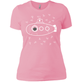 T-Shirts Light Pink / X-Small Fish Watching Women's Premium T-Shirt