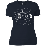 T-Shirts Midnight Navy / X-Small Fish Watching Women's Premium T-Shirt