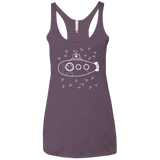 T-Shirts Vintage Purple / X-Small Fish Watching Women's Triblend Racerback Tank