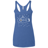 T-Shirts Vintage Royal / X-Small Fish Watching Women's Triblend Racerback Tank