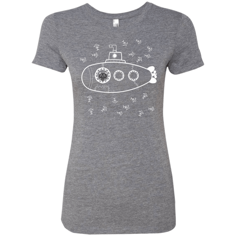 T-Shirts Premium Heather / S Fish Watching Women's Triblend T-Shirt