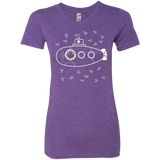 T-Shirts Purple Rush / S Fish Watching Women's Triblend T-Shirt