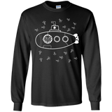 T-Shirts Black / YS Fish Watching Youth Long Sleeve T-Shirt