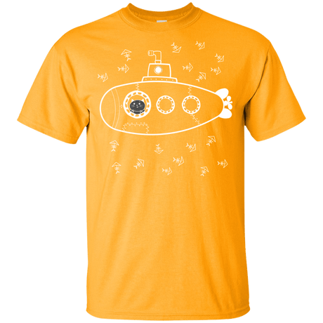 T-Shirts Gold / YXS Fish Watching Youth T-Shirt