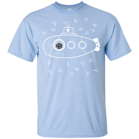 T-Shirts Light Blue / YXS Fish Watching Youth T-Shirt