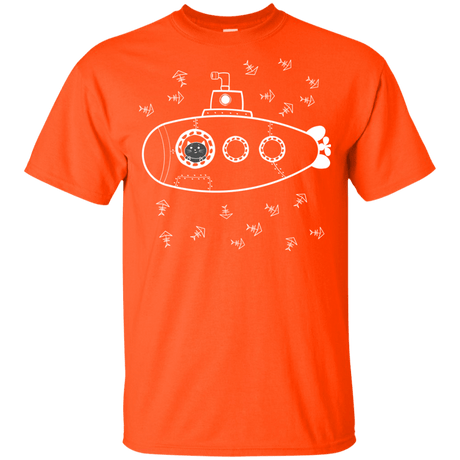 T-Shirts Orange / YXS Fish Watching Youth T-Shirt